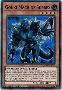 Gouki Machine Suprex - DOOD-EN006 - Super Rare 1st Edition