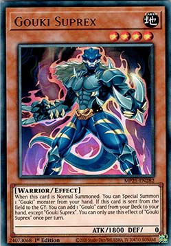 Gouki Suprex - MP25-EN282 - Ultra Rare 1st Edition