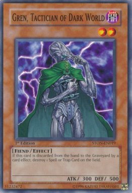Gren, Tactician of Dark World - STON-EN019