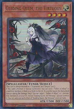 Guiding Quem, the Virtuous - RA04-EN043 - Ultra Rare 1st Edition