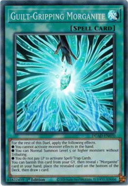 Guilt-Gripping Morganite - DUAD-EN070 - Super Rare 1st Edition