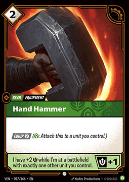 Hand Hammer - 027/166 - Common