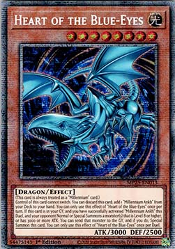 Heart of the Blue-Eyes - MP25-EN013 - Starlight Rare 1st Edition