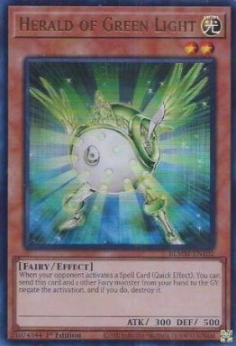 Herald of Green Light - BLMM-EN102 - Ultra Rare 1st Edition