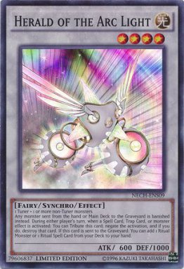 Herald of the Arc Light - NECH-ENS09 - Super Rare