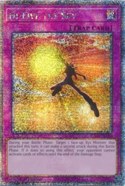 Hi-Five the Sky - RA04-EN239 - Quarter Century Secret Rare 1st Edition