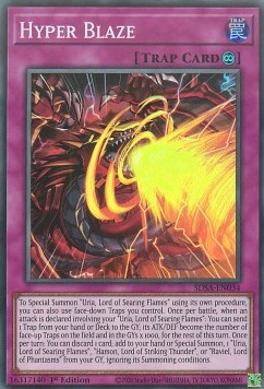 Hyper Blaze - SDSA-EN034 - Super Rare 1st Edition