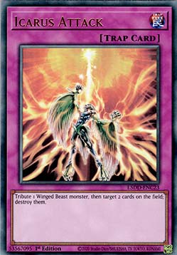 Icarus Attack - L5DD-ENC23 - Ultra Rare 1st Edition
