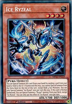 Ice Ryzeal - MP25-EN119 - Prismatic Secret Rare 1st Edition
