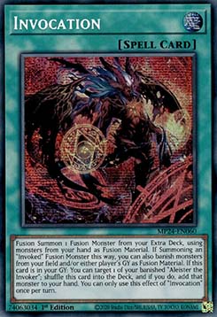 Invocation - MP24-EN060 - Prismatic Secret Rare 1st Edition