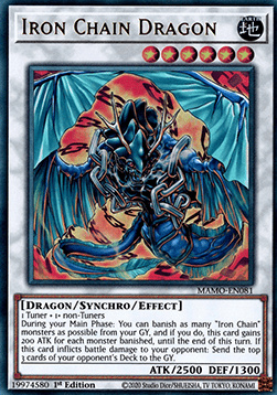 Iron Chain Dragon - MAMO-EN081 - Ultra Rare 1st Edition