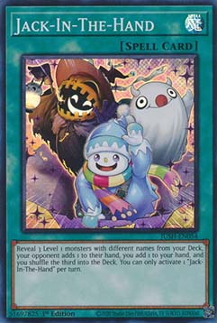Jack-In-The-Hand - JUSH-EN054 - Super Rare 1st Edition