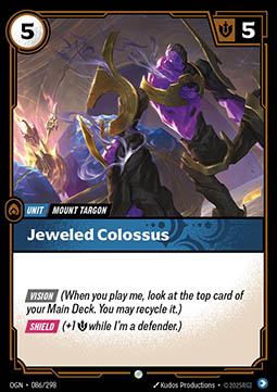 Jeweled Colossus - 086/298 - Common