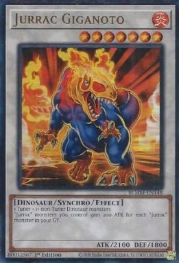 Jurrac Giganoto - BLMM-EN148 - Ultra Rare 1st Edition