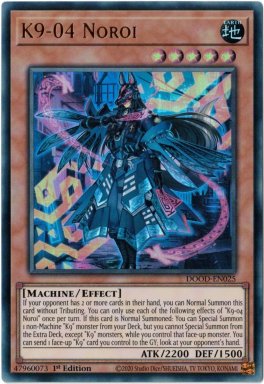 K9-04 Noroi - DOOD-EN025 - Ultra Rare 1st Edition