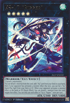 K9-17 Ripper - 26LP-EN010 - Ultra Rare 1st Edition