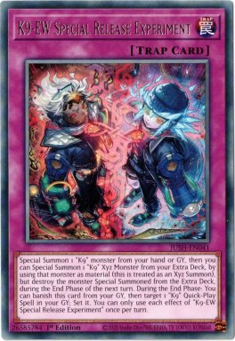 K9-EW Special Release Experiment - JUSH-EN041 - Rare 1st Edition