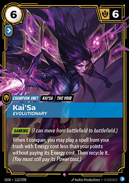 Kai'Sa, Evolutionary - 112/298 - Rare