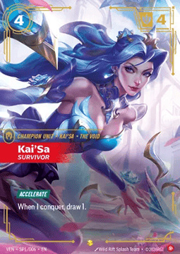 Kai'Sa, Survivor - SP1-006 - Showcase