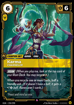 Karma, Channeler - 235/298 - Rare