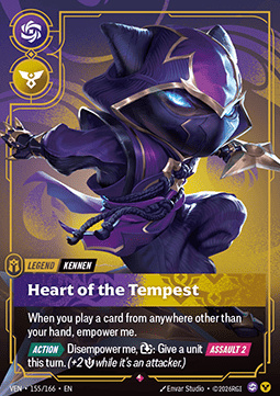 Kennen, Heart of the Tempest - 155/166 - Rare