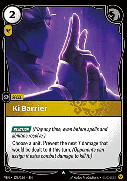 Ki Barrier - 126/166 - Uncommon