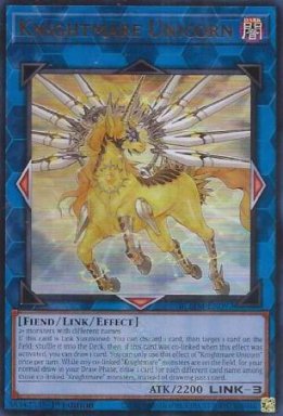 Knightmare Unicorn - BLMM-EN092 - Ultra Rare 1st Edition