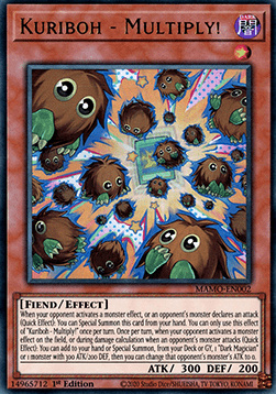 Kuriboh - Multiply! - MAMO-EN002 - Ultra Rare 1st Edition