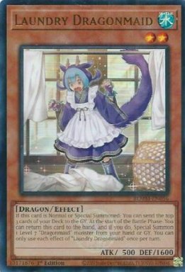 Laundry Dragonmaid - BLMM-EN056 - Ultra Rare 1st Edition