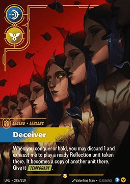 Leblanc, Deceiver - 235/219 - Showcase