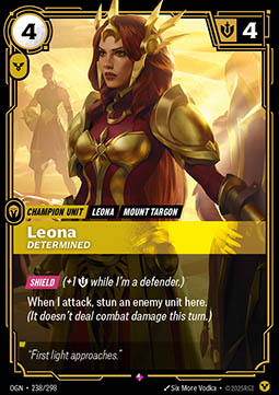 Leona, Determined - 238/298 - Rare