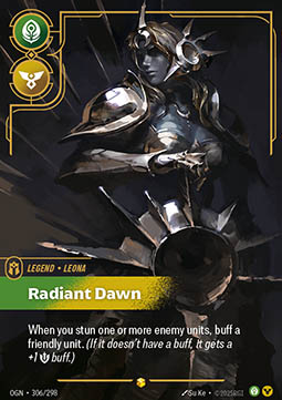 Leona, Radiant Dawn - 306/298 - Showcase