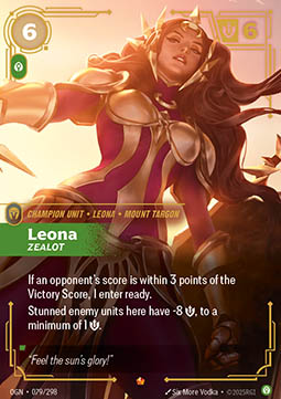 Leona, Zealot - 079/298 - Showcase