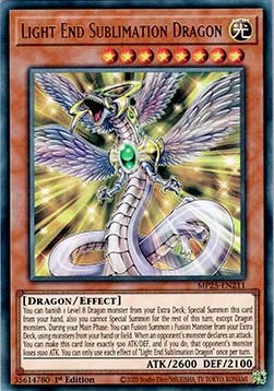 Light End Sublimation Dragon - MP25-EN211 - Ultra Rare 1st Edition