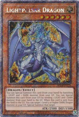 Lightpulsar Dragon - RA04-EN176 - Platinum Secret Rare 1st Edition