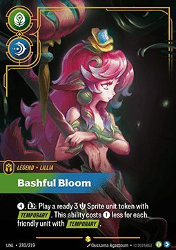 Lillia, Bashful Bloom - 230/219 - Showcase