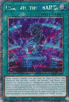 Link into the VRAINS! - RA04-EN294 - Platinum Secret Rare 1st Edition
