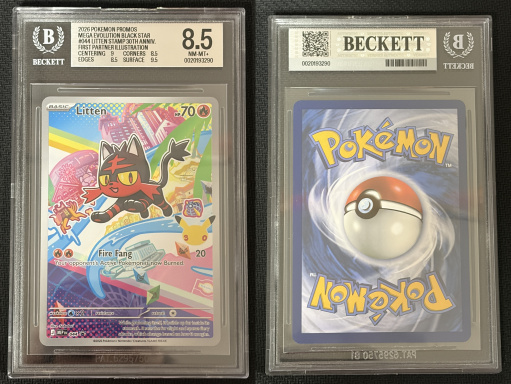 Litten (MEP 044) - Beckett 8.5 Near Mint - Mint+