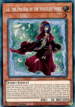 Lo, the Prayers of the Voiceless Voice - MP25-EN052 - Prismatic Secret Rare 1st Edition