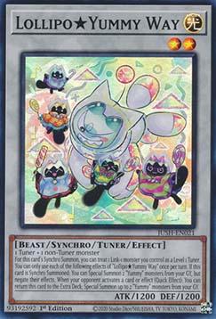 Lollipo ★ Yummy Way - JUSH-EN021 - Super Rare 1st Edition