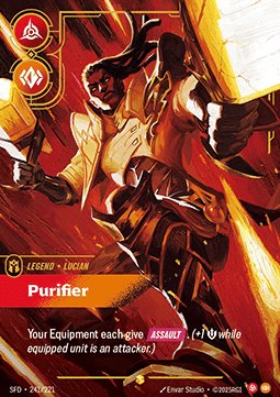 Lucian, Purifier - 241/221 - Showcase