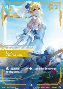 Lux, Crownguard - SP6-006 - Showcase
