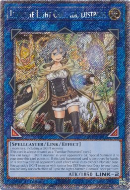 Lyna the Light Charmer, Lustrous - RA04-EN081 - Platinum Secret Rare 1st Edition