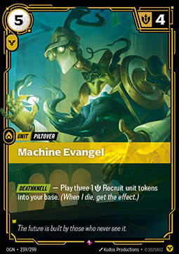 Machine Evangel - 239/298 - Rare