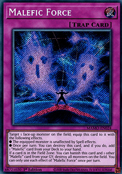 Malefic Force - MAMO-EN024 - Secret Rare 1st Edition
