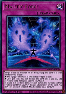 Malefic Force - MAMO-EN024 - Ultra Rare 1st Edition