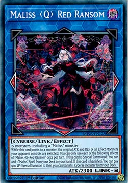 Maliss Q Red Ransom - MP25-EN125 - Prismatic Secret Rare 1st Edition