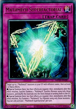 Mathmech Superfactorial - MP25-EN287 - Ultra Rare 1st Edition