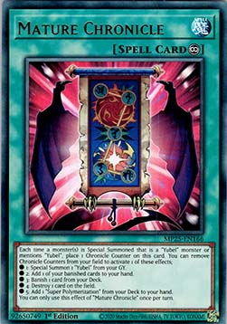 Mature Chronicle - MP25-EN166 - Ultra Rare 1st Edition