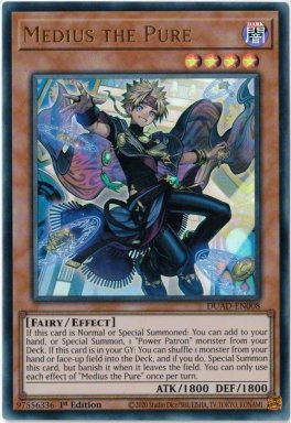 Medius the Pure - DUAD-EN008 - Ultra Rare 1st Edition